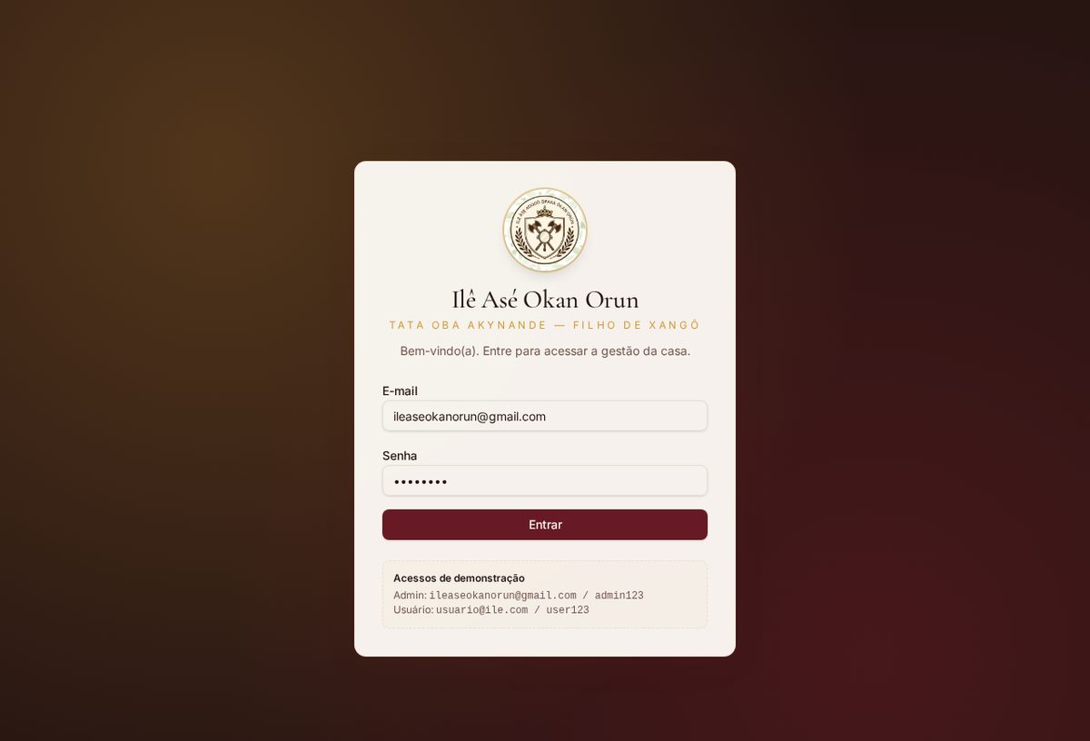 Projeto Ilê Asé Okan Orun desenvolvido pela ToscanoTech