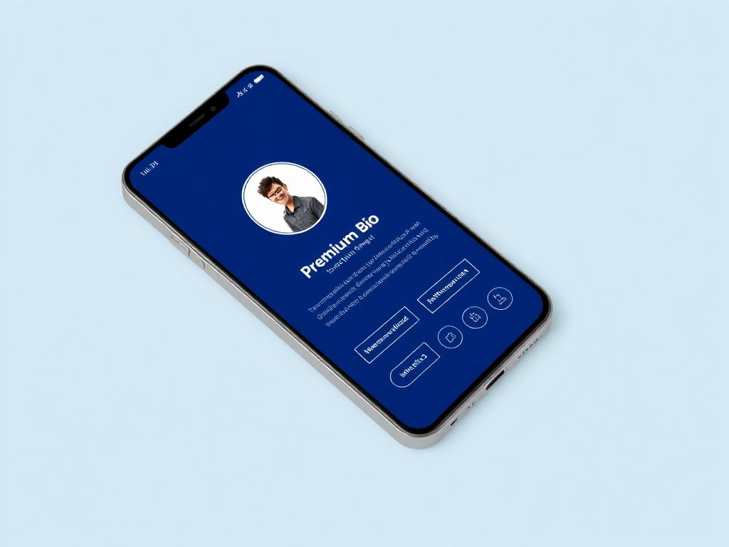 Mockup do projeto Ane Bresne — Bio Link